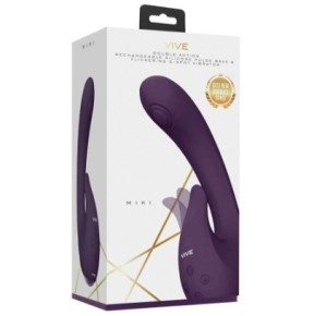 Stimulateur de Point G Miki 12 x 3.3cm Violet