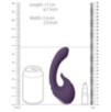 Stimulateur de Point G Miki 12 x 3.3cm Violet