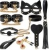 Coffret SM Bondage 8 Pièces Noir