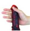 Gode Dragon Zirg 22 x 5cm Noir-Rouge