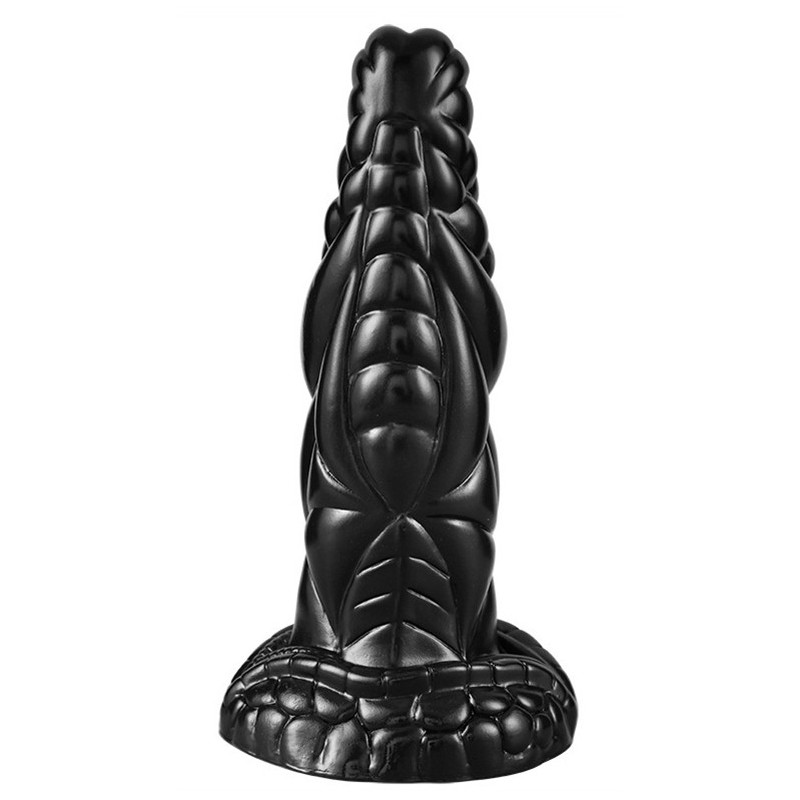 Gode Monster Caimax 17 x 6cm Noir