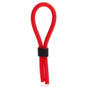 Cockring Stud Lasso Rouge- Cockrings Flexibles en stock sur Fun et plaisirs