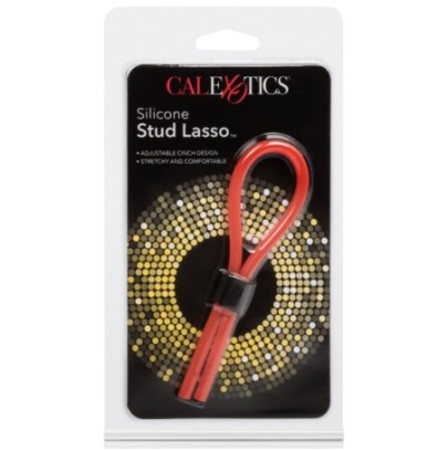 Cockring Stud Lasso Rouge