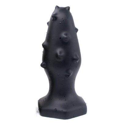 Plug silicone Monster Spike S 8 x 3.5cm Noir