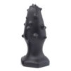 Plug Silicone Monster Spike L 14 x 5.5cm Noir