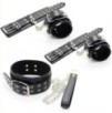 Kit Menottes et Collier Double Pin Noir