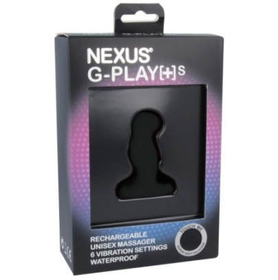 Plug prostatique vibrant G-Play S Nexus 6 x 2.3cm Noir