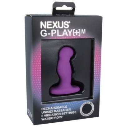 Plug prostatique Vibrant G-Play M Nexus 7.5 x 2.9cm Violet