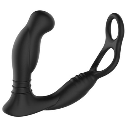 Stimulateur de prostate avec Cockring Simul8 Nexus 10 x 3.3cm- Cockrings Plug en stock sur Fun et plaisirs