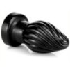 Plug Spiral M 9 x 4.5cm Noir