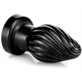 Plug Spiral L 12 x 6.5cm Noir