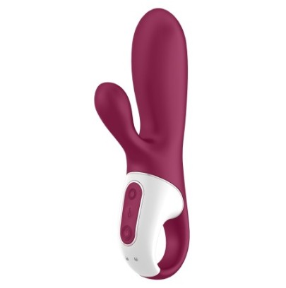 Vibro rabbit connecté Hot Bunny Satisfyer 17 x 3.5cm