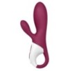 Vibro rabbit connecté Hot Bunny Satisfyer 17 x 3.5cm