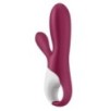 Vibro rabbit connecté Hot Bunny Satisfyer 17 x 3.5cm