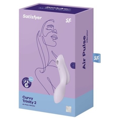 Stimulateur de clitoris Curvy trinity 2 Satisfyer