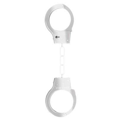 Paire de menottes en métal Cuffs On Argentées- Menottes en stock sur Fun et plaisirs