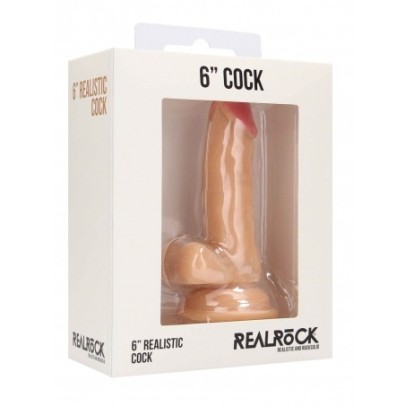 Gode réaliste Realistic Cock Realrock 6" - 11 x 3.3cm