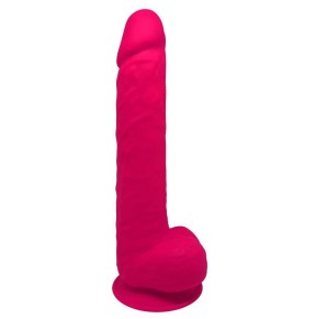 Gode Silexd Modèle 1 - 15" - 28 x 6.4cm Rose- GODE EN SILICONE en stock sur Fun et plaisirs