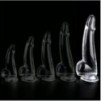 Gode transparent CLEAR DONG XXL 20 x 5.5cm