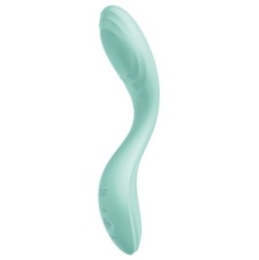 Stimulateur de point G Rrrolling Satisfyer 22cm Menthe- Vibromasseurs Design en stock sur Fun et plaisirs