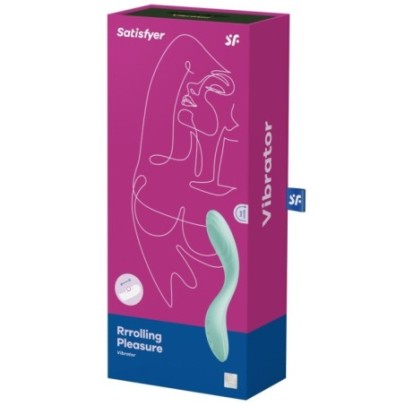 Stimulateur de point G Rrrolling Satisfyer 22cm Menthe