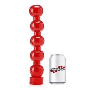 Boules Fiveboly 31 x 6 cm Rouge- Plugs M/L - Largeur + de 3 cm en stock sur Fun et plaisirs