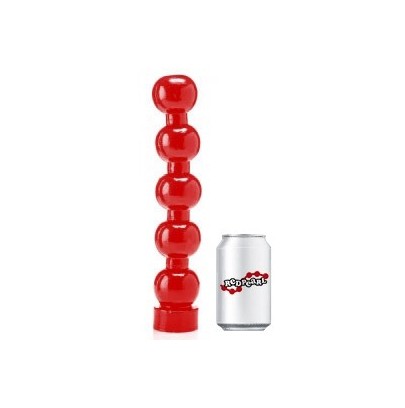 Boules Fiveboly 31 x 6 cm Rouge- Plugs M/L - Largeur + de 3 cm en stock sur Fun et plaisirs