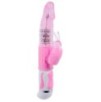 Vibro Rabbit Rotatif Fascination 28cm Rose