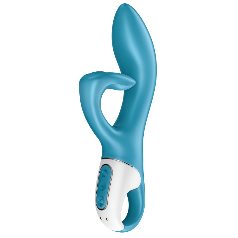 Vibro Rabbit EMBRACE ME Satisfyer 20cm Bleu