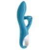 Vibro Rabbit EMBRACE ME Satisfyer 20cm Bleu