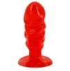 Plug Butt Dick 10 x 3.5cm Rouge