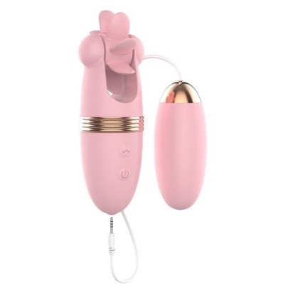 Stimulateur de clitoris rotatif Magic Roll 13cm Rose- 100% Clitoris en stock sur Fun et plaisirs