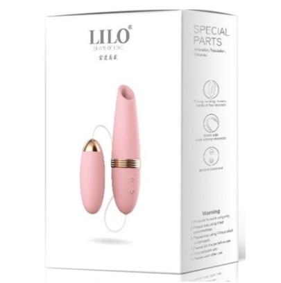 Stimulateur de clitoris à aspiration Lilo Sucker Rose