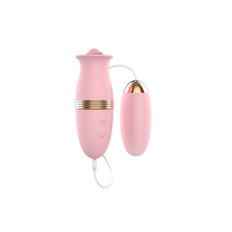 Stimulateur de clitoris Lilo Tongue Rose