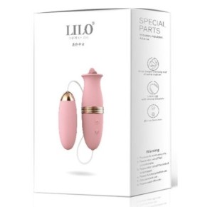 Stimulateur de clitoris Lilo Tongue Rose