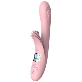 Vibro Rabbit chauffant Lilo Heat 23cm Rose- Vibromasseurs Design en stock sur Fun et plaisirs