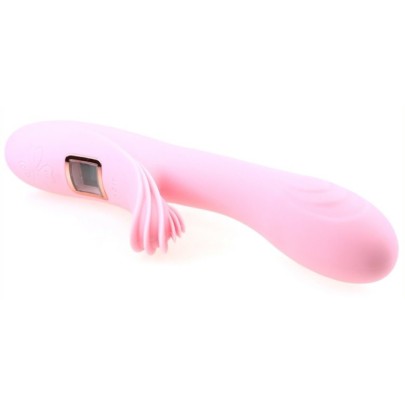 Vibro Rabbit chauffant Lilo Heat 23cm Rose