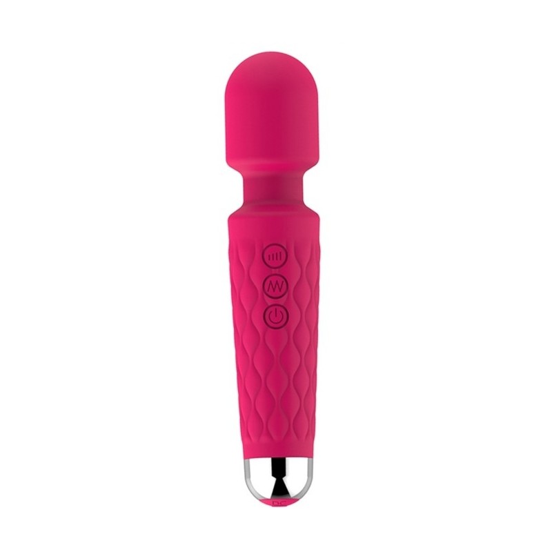 Wand Av Stim 20cm - Tête 42mm Rose