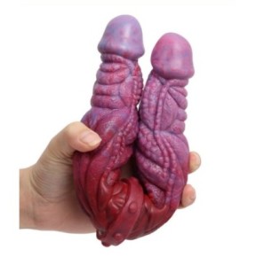 Double gode Duo Rept 35 x 4.5cm- Godes insolites en stock sur Fun et plaisirs