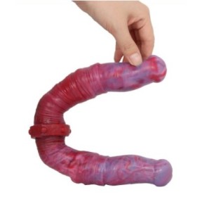 Double gode Duo Ended 39 x 4.4cm- Godes insolites en stock sur Fun et plaisirs