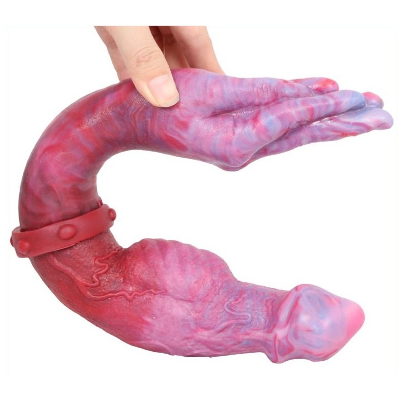 Double gode Duo Hand Monster 42 x 6cm