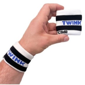 Bandeaux de poignets TWINK x2- Harnais Homme en stock sur Fun et plaisirs