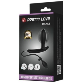 Plug gonflable en silicone Drake Pretty Love 7 x 2.5cm