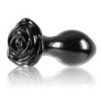 Plug en verre Crystal Rose 7 x 3.2cm Noir