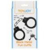 Menottes en métal Fun Cuffs Noires