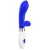 Vibro Rabbit Achilles 20cm Bleu