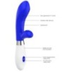 Vibro Rabbit Achilles 20cm Bleu