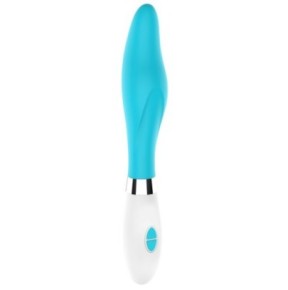 Vibro Athamas 13 x 3.7cm Turquoise- Vibromasseurs Design en stock sur Fun et plaisirs