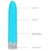 Mini Vibro Eleni 14cm Turquoise