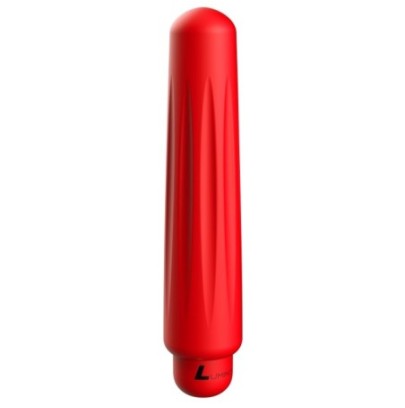 Mini Vibro Delia 12cm Rouge- Mini Vibros en stock sur Fun et plaisirs